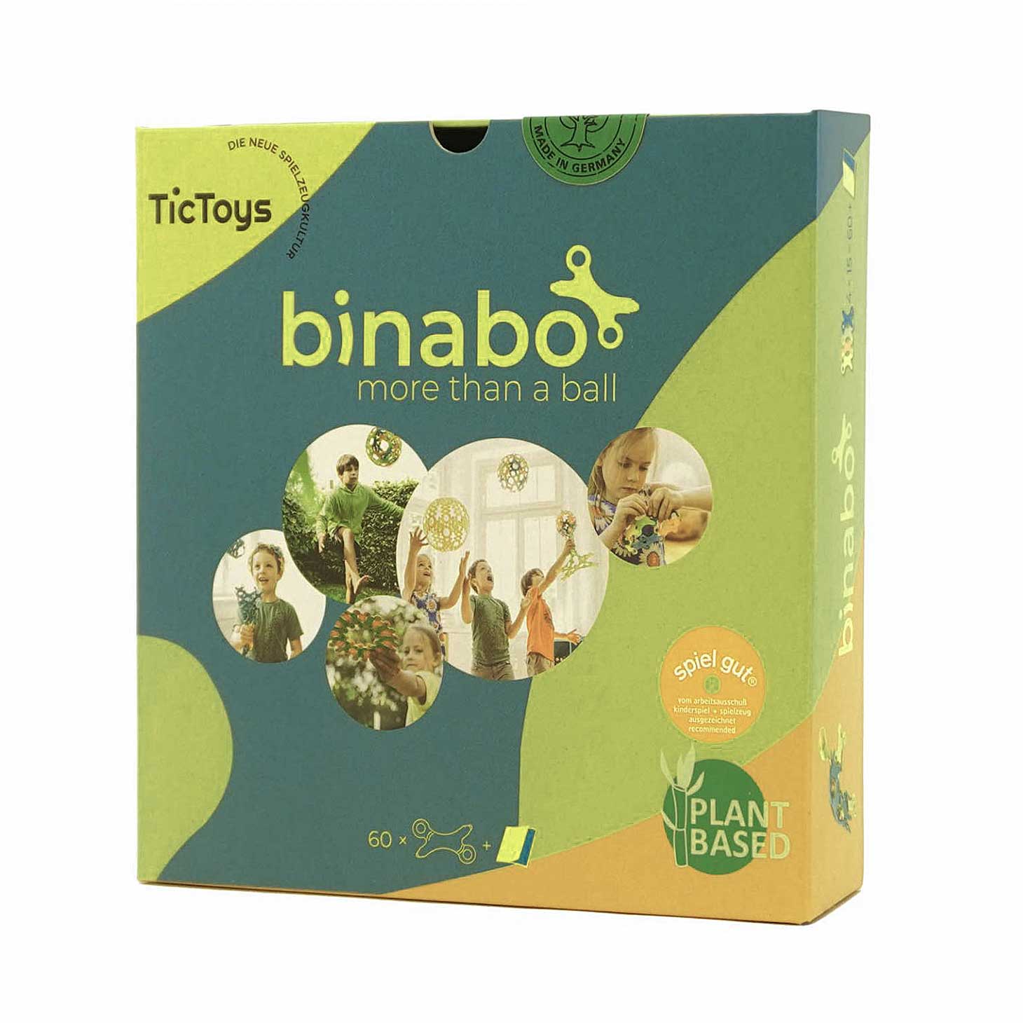 Binabo - 60 Chips - 4 Farben