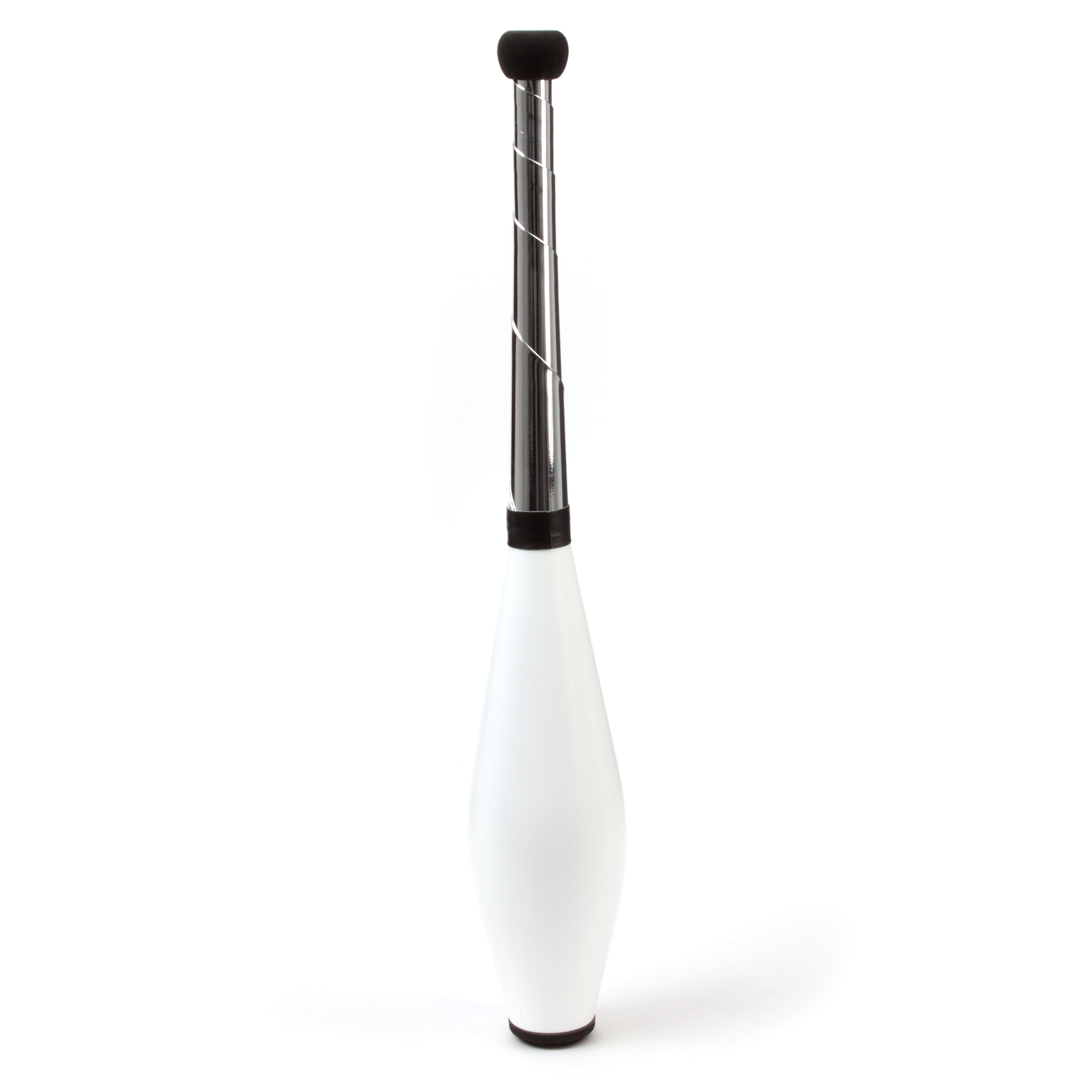 Jonglierkeule Pirouette Circus Training weiß silber