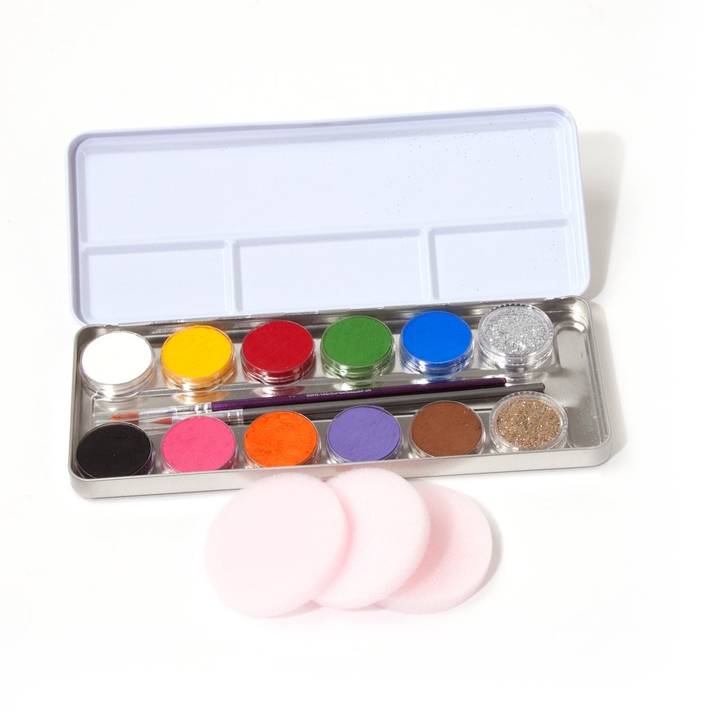 Profi-Aqua 12er Kombi Schminkpalette