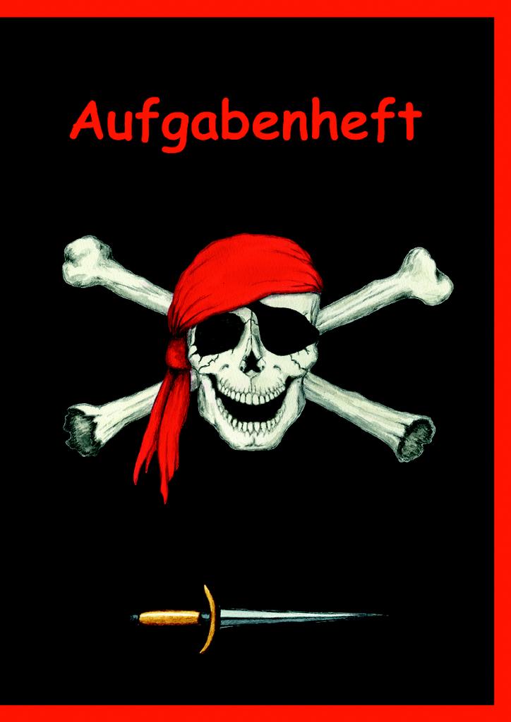 Aufgabenheft A5 Piratenflagge