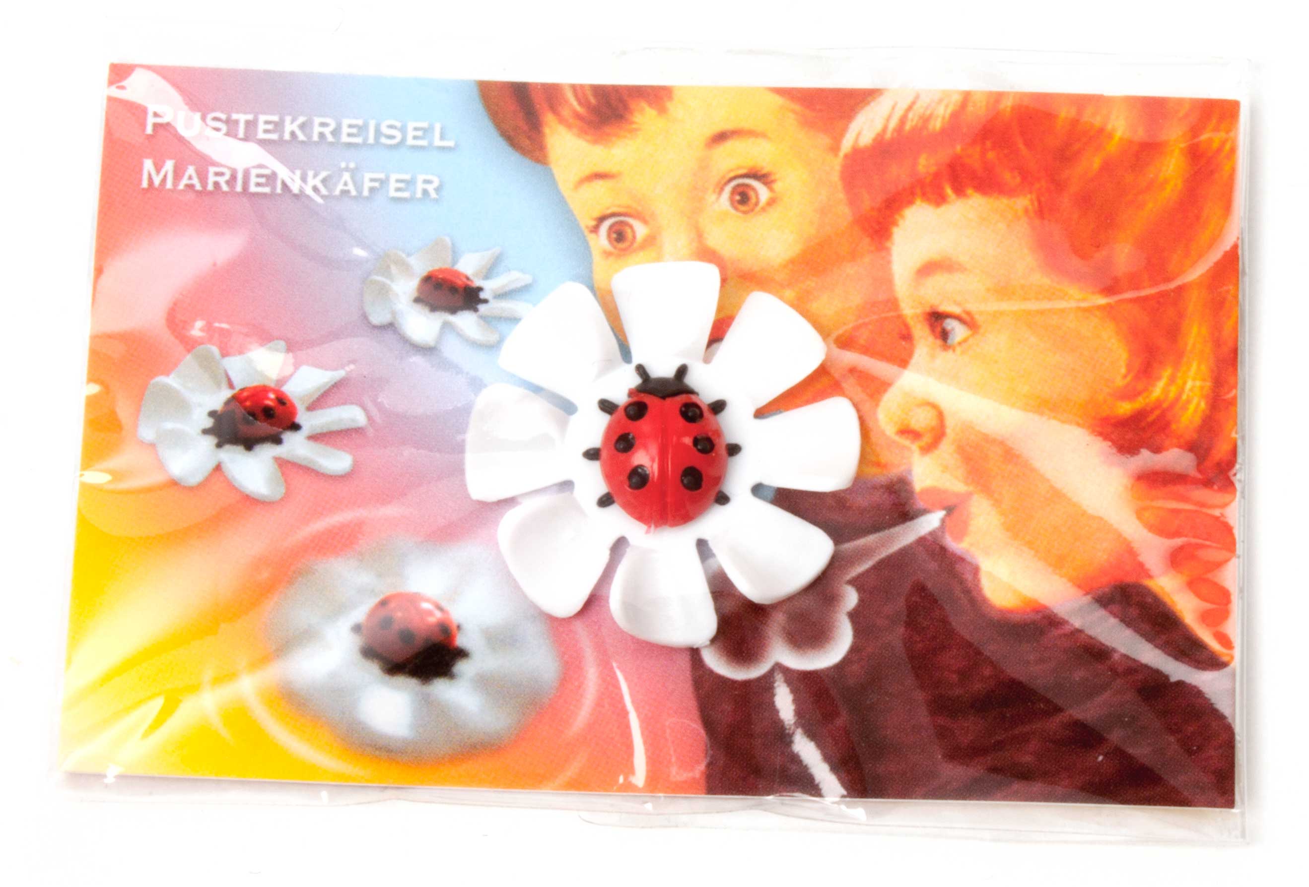 Pustekreisel Marienkäfer