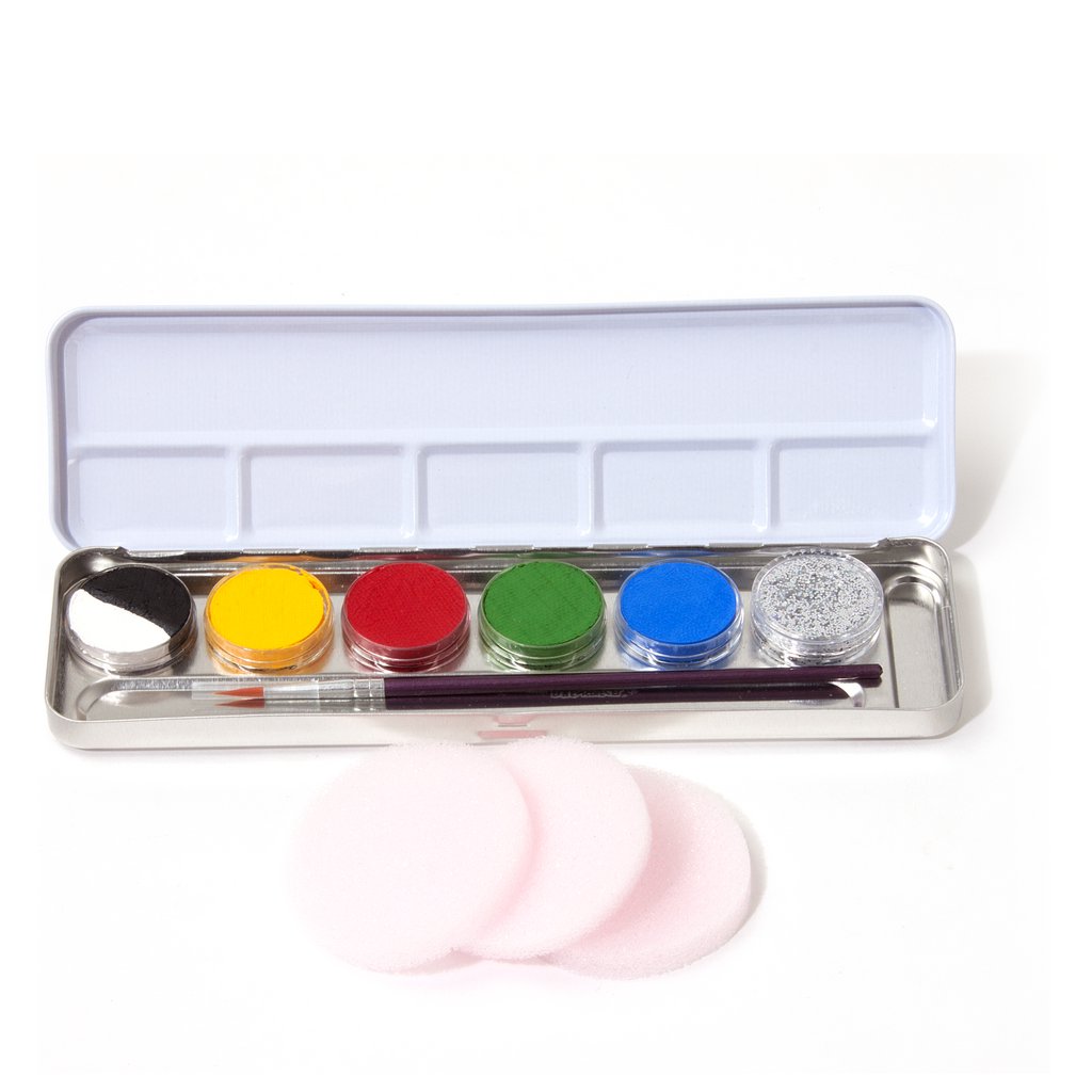Profi-Aqua 6er Kombi Schminkpalette