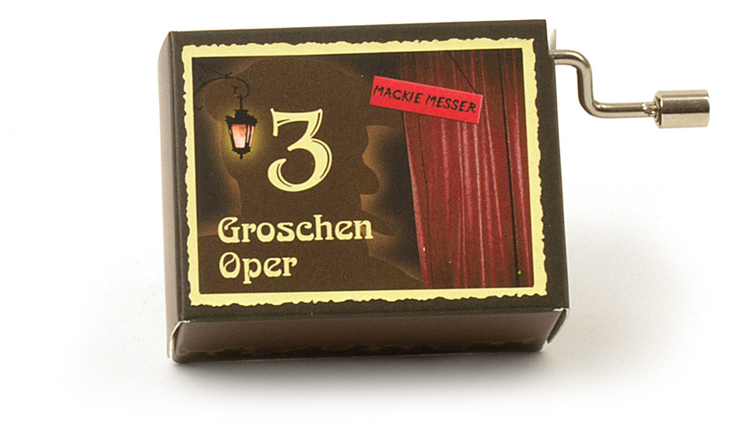 Kurbelspieluhr Mackie Messer