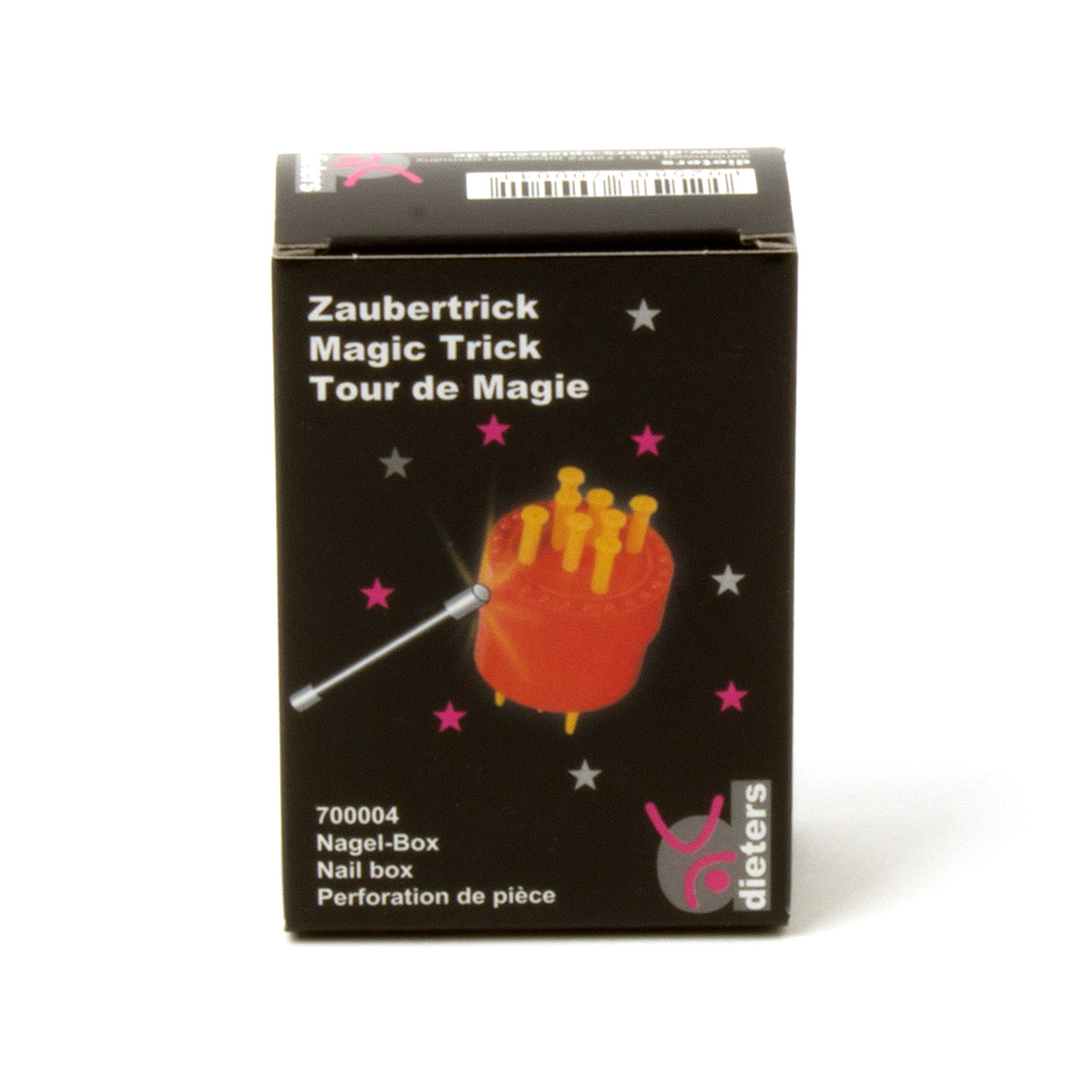 Zaubertrick Nagel-Box
