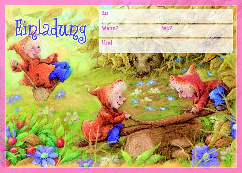 Einladungsset A5 Zwerge