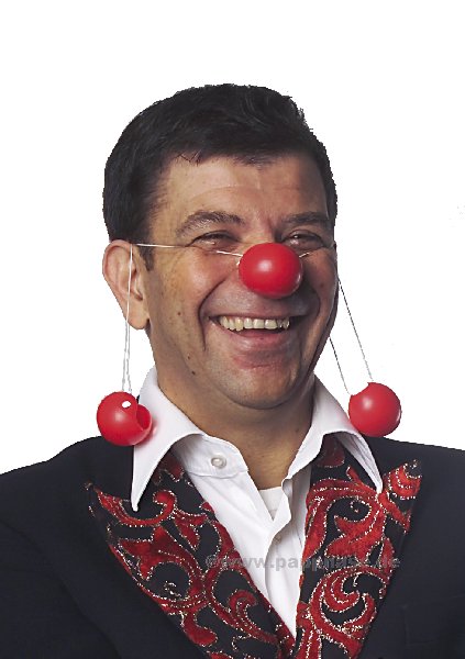 Clowns-Nase Plastik