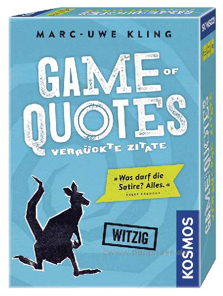 Game of Quotes Kartenspiel