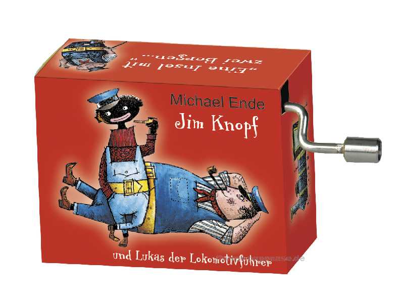 Kurbelspieluhr Jim Knopf