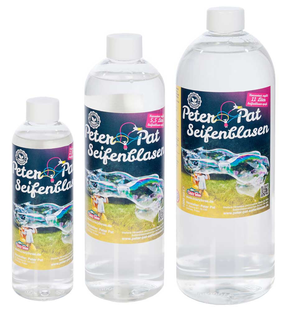 Peter & Pat Riesenseifenblasen Konzentrat
