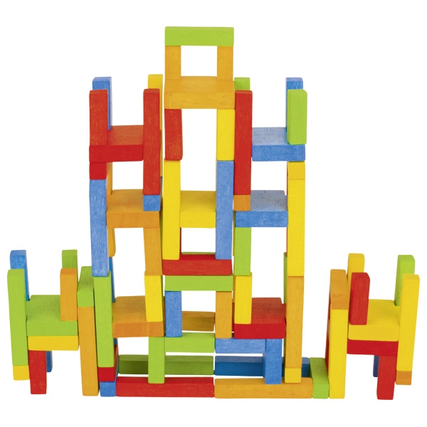 Balancier- und Stapelspiel Stühle
