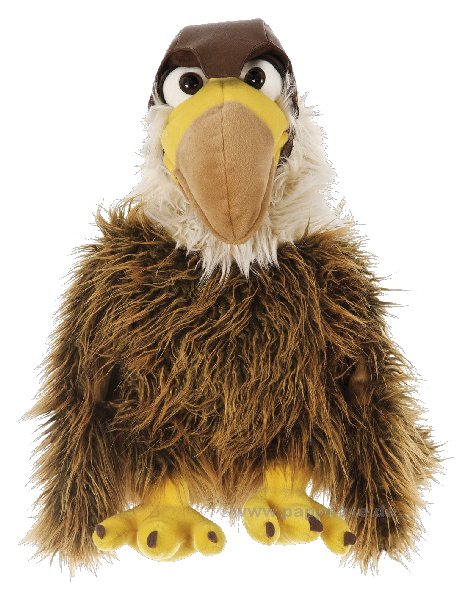 Handpuppe Adler Heiko