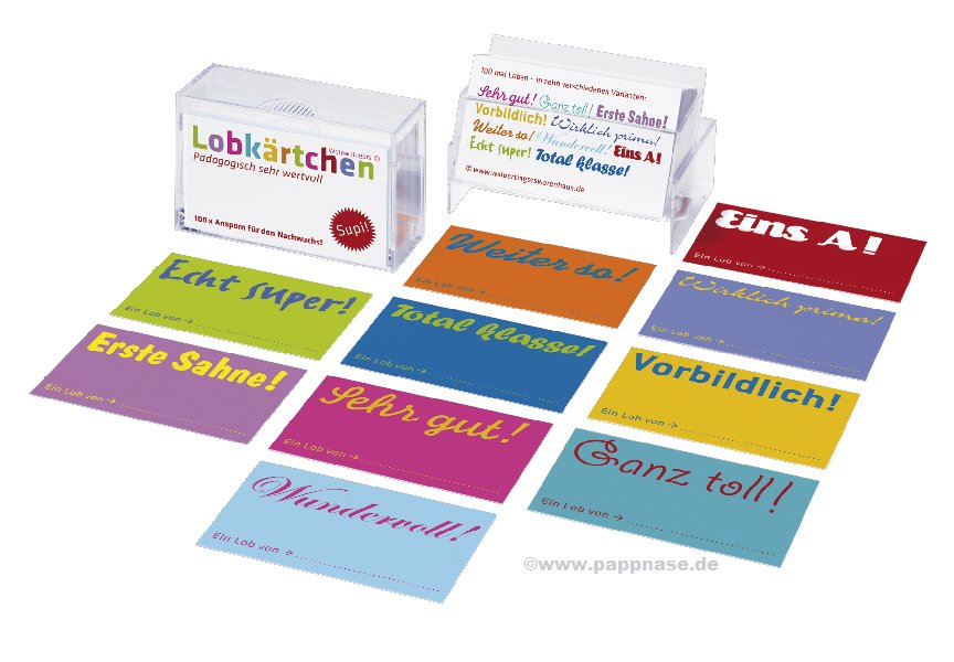 Lobkärtchen© für Kinder