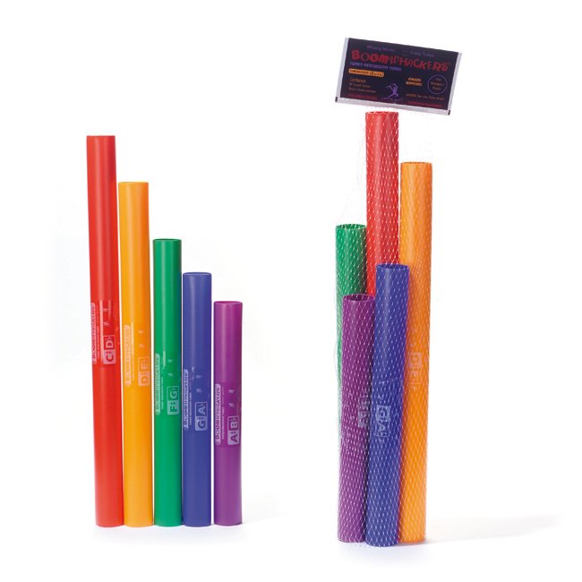 Boomwhackers Ergänzungsset chromatisch