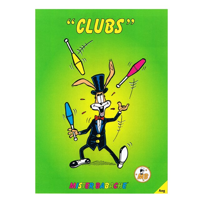 Heft Jonglieranleitung Clubs (EN)