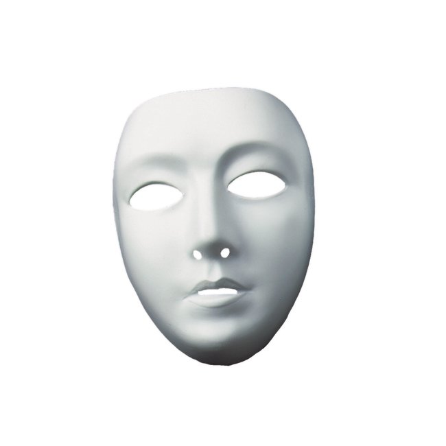 Neutralmaske weiblich