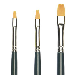 Pinsel Facepainting flach