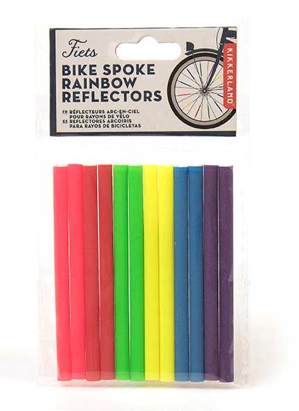 Fahrrad Speichen Reflektor Regenbogen