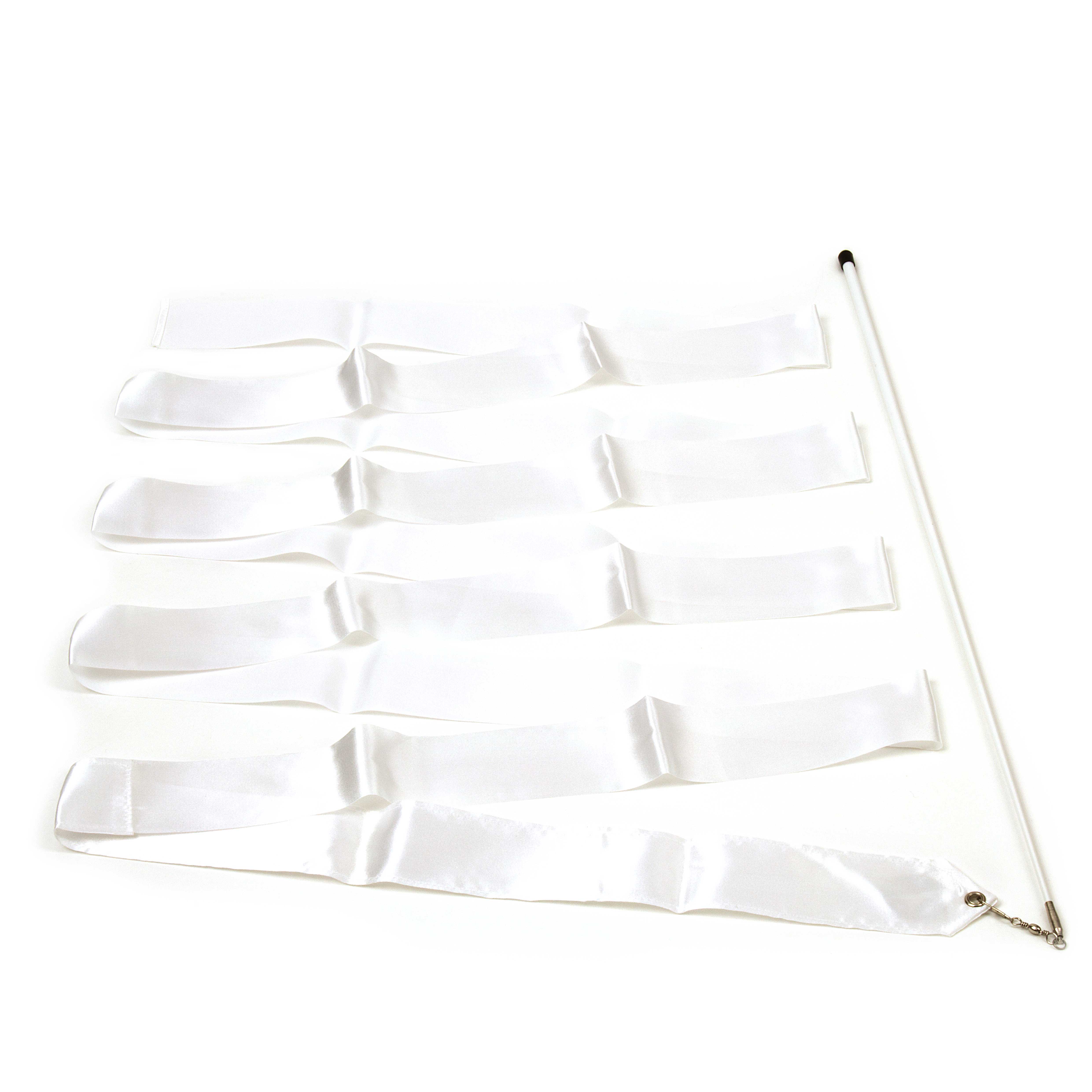 Gymnastikband, 6 m, weiss